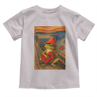 Funny Frog Toddler T Shirt Playing Guitar Van Gogh Starry Night Art Parody - Wonder Print Shop