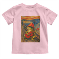 Funny Frog Toddler T Shirt Playing Guitar Van Gogh Starry Night Art Parody - Wonder Print Shop