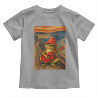 Funny Frog Toddler T Shirt Playing Guitar Van Gogh Starry Night Art Parody - Wonder Print Shop