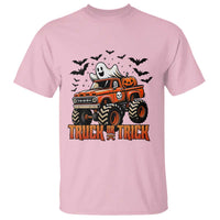 Truck Or Treat Ghost Racing T Shirt Funny Halloween Monster Truck Lover - Wonder Print Shop
