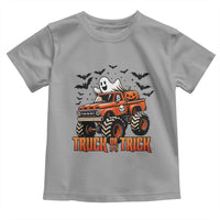 Truck Or Treat Ghost Racing Toddler T Shirt Funny Halloween Monster Truck Lover - Wonder Print Shop