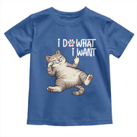 Funny Cat Toddler T Shirt I Do What I Want - Wonder Print Shop