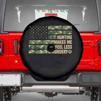 Hunter Life Joke Spare Tire Cover Hunting Makes Me Feel Less Murdery - Wonder Print Shop