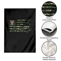 Hunting And Fishing Life Garden Flag American Flag - Wonder Print Shop