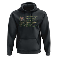 Hunting And Fishing Life Hoodie American Flag - Wonder Print Shop