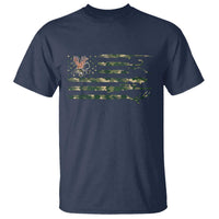 Hunting And Fishing Life T Shirt American Flag - Wonder Print Shop