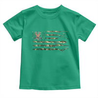 Hunting And Fishing Life Toddler T Shirt American Flag - Wonder Print Shop