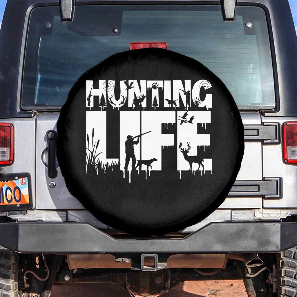 Hunting Life Spare Tire Cover Funny Hunter Gift - Wonder Print Shop