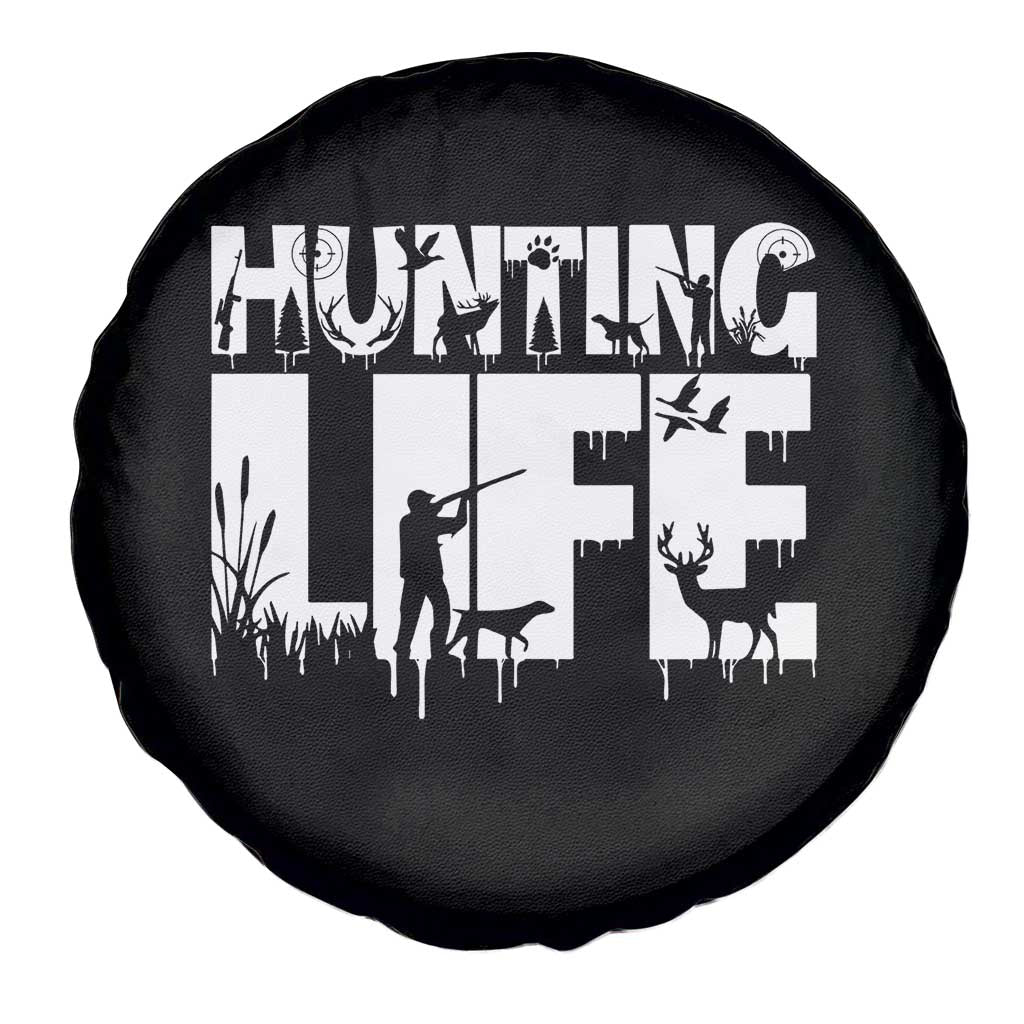 Hunting Life Spare Tire Cover Funny Hunter Gift - Wonder Print Shop