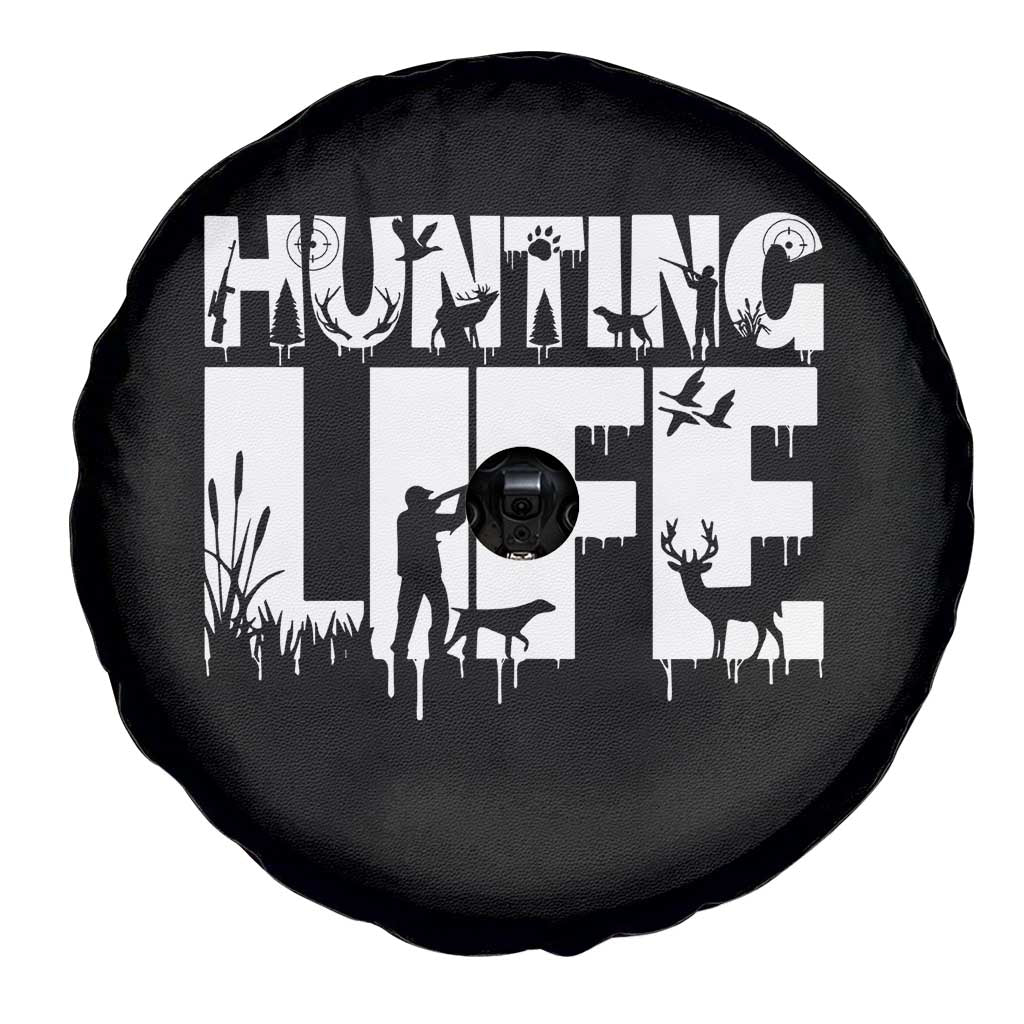 Hunting Life Spare Tire Cover Funny Hunter Gift - Wonder Print Shop