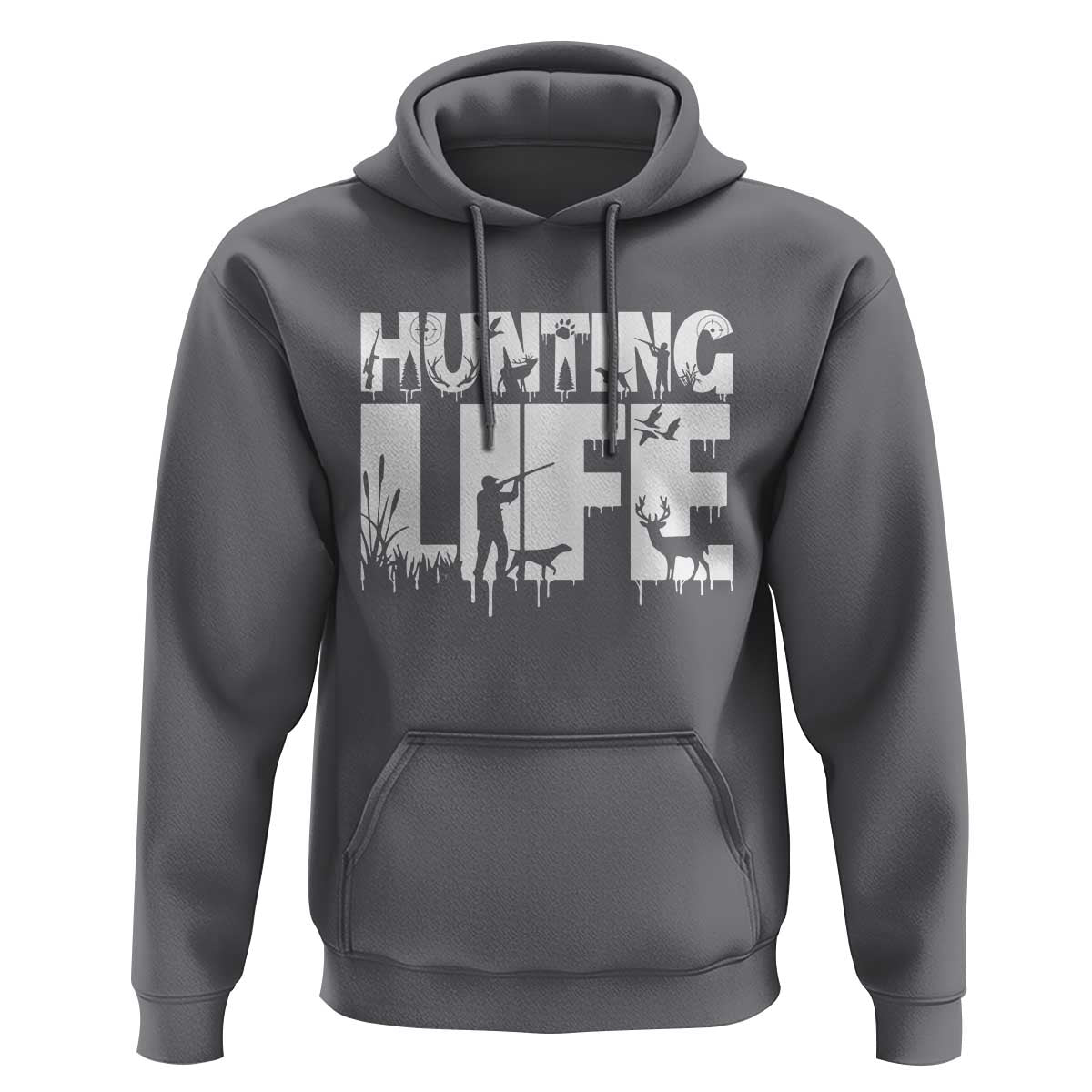 Hunting Life Hoodie Funny Hunter Gift - Wonder Print Shop