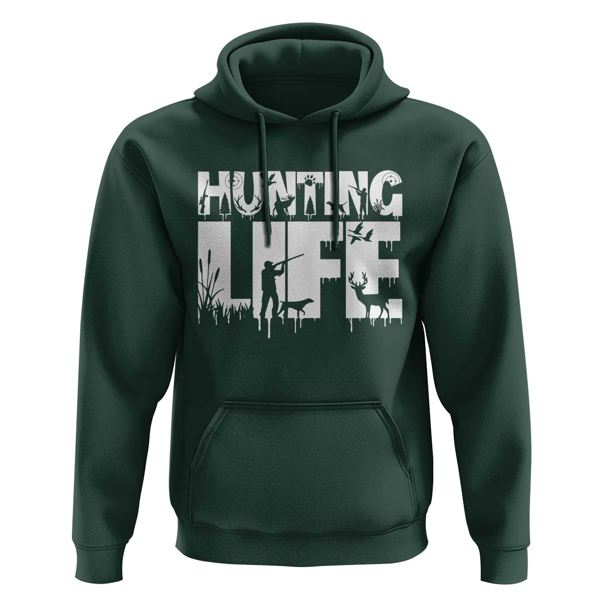 Hunting Life Hoodie Funny Hunter Gift - Wonder Print Shop