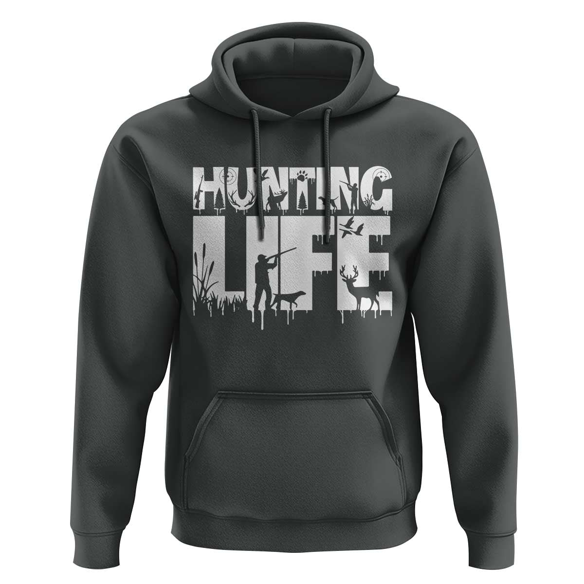 Hunting Life Hoodie Funny Hunter Gift - Wonder Print Shop