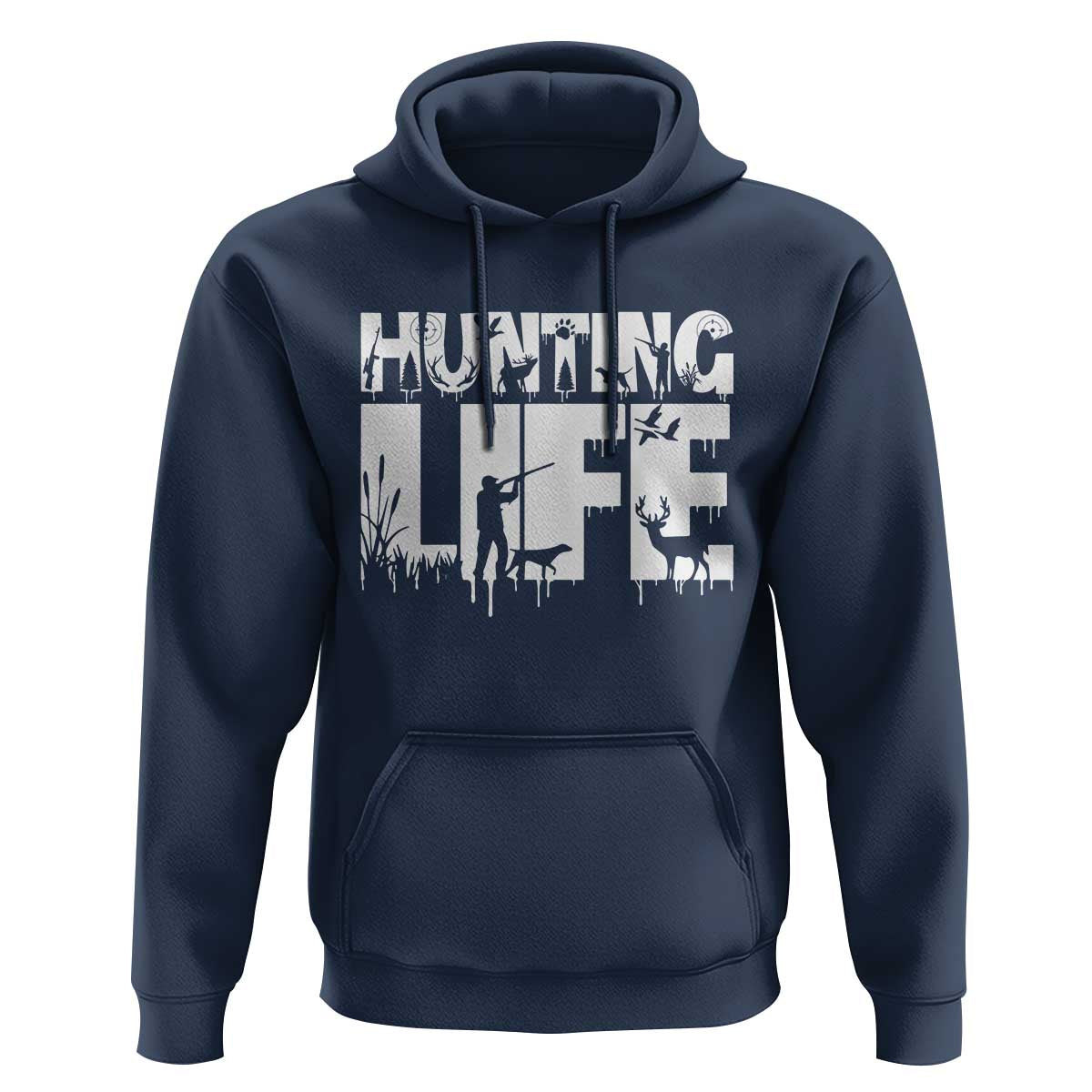 Hunting Life Hoodie Funny Hunter Gift - Wonder Print Shop