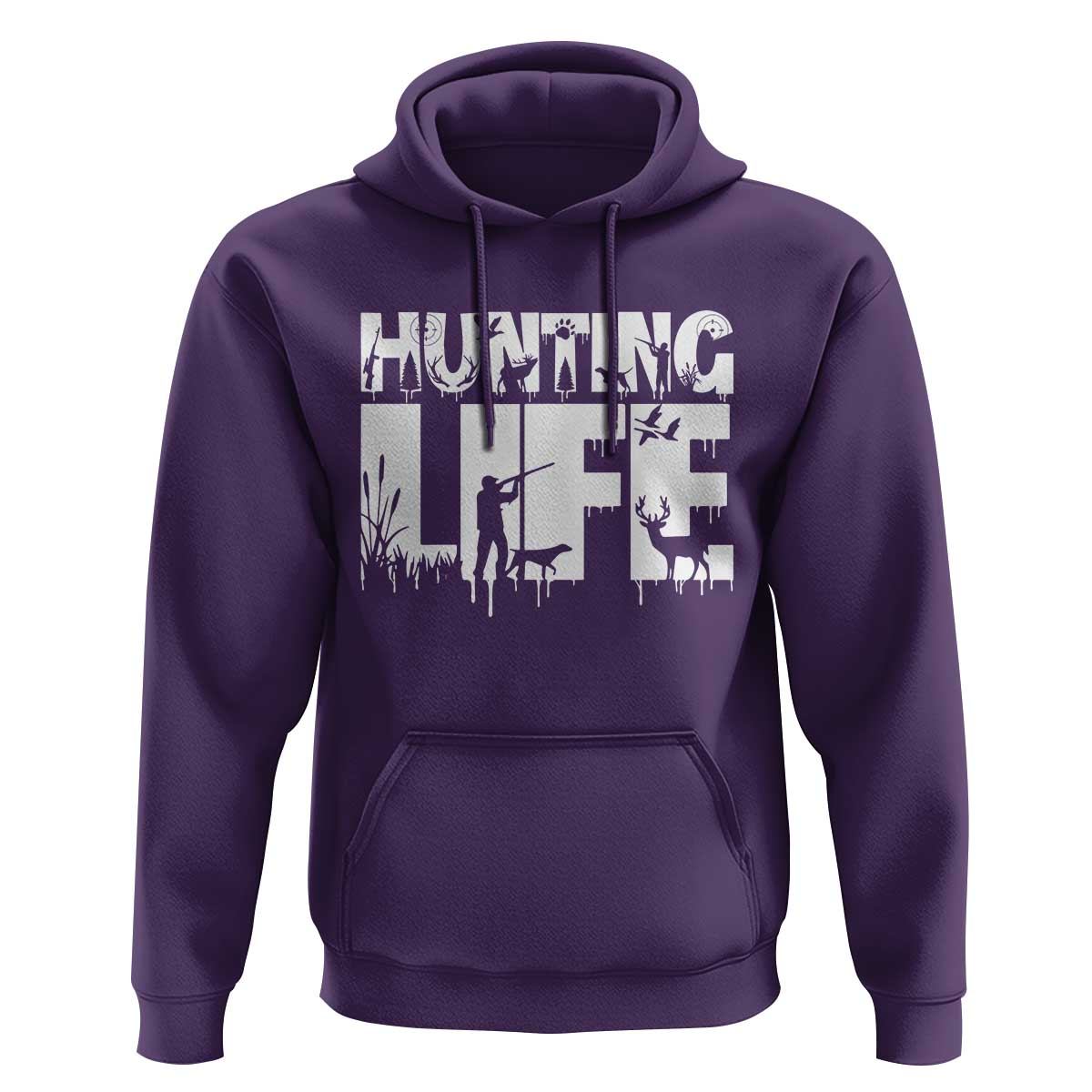Hunting Life Hoodie Funny Hunter Gift - Wonder Print Shop
