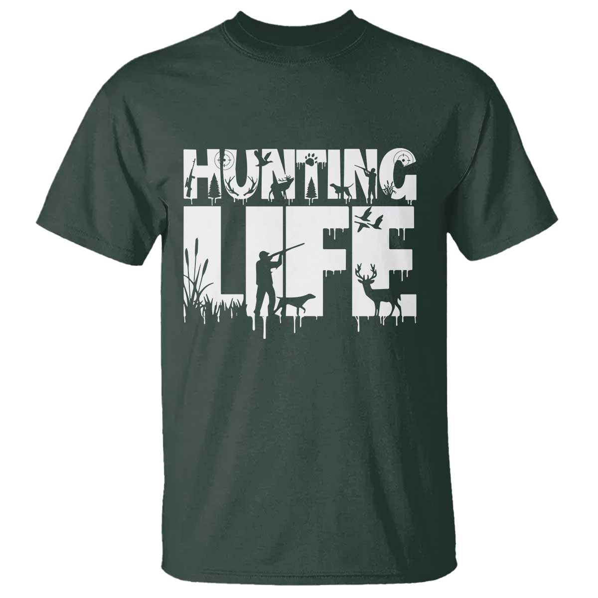 Hunting Life T Shirt Funny Hunter Gift - Wonder Print Shop