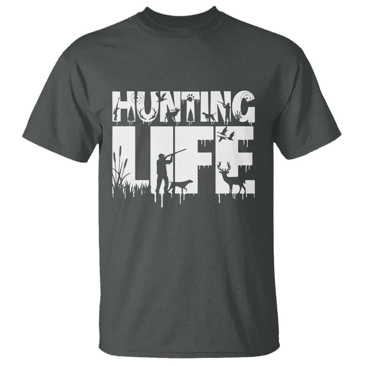 Hunting Life T Shirt Funny Hunter Gift - Wonder Print Shop