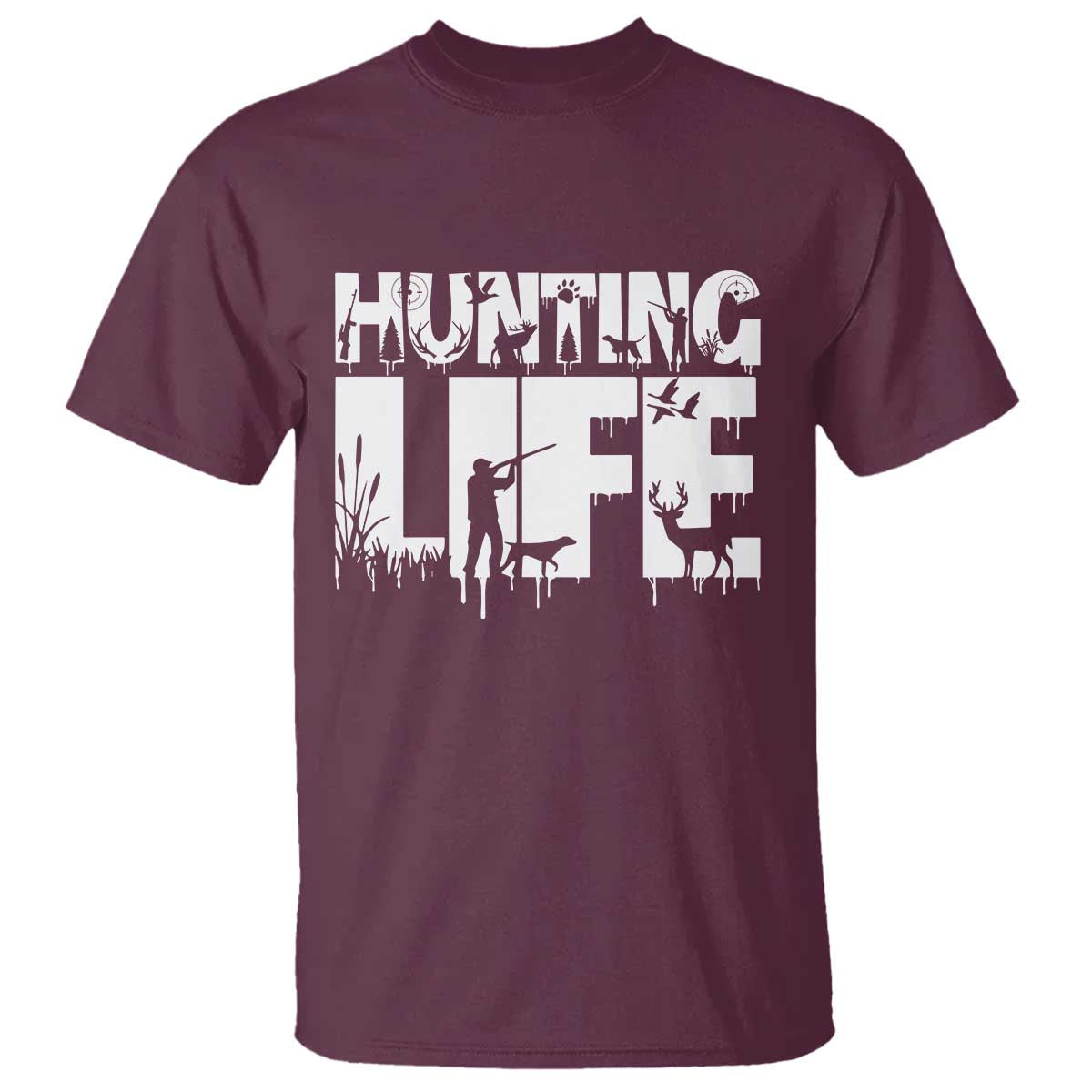 Hunting Life T Shirt Funny Hunter Gift - Wonder Print Shop