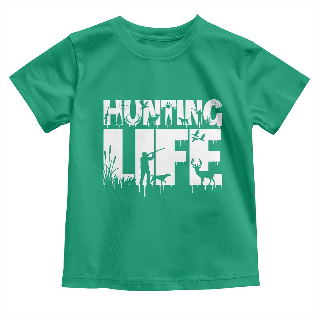 Hunting Life Toddler T Shirt Funny Hunter Gift - Wonder Print Shop