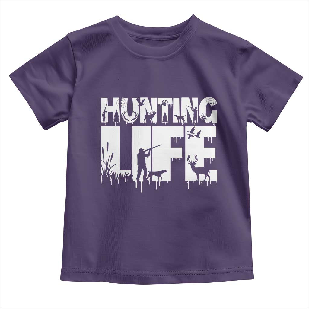 Hunting Life Toddler T Shirt Funny Hunter Gift - Wonder Print Shop