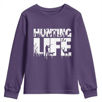 Hunting Life Youth Sweatshirt Funny Hunter Gift - Wonder Print Shop