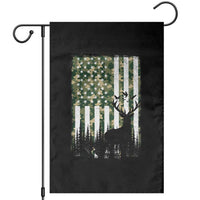 Deer Hunting Garden Flag American Flag Camo Gift - Wonder Print Shop