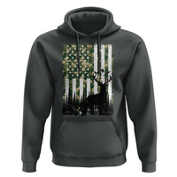 Deer Hunting Hoodie American Flag Camo Gift - Wonder Print Shop