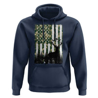 Deer Hunting Hoodie American Flag Camo Gift - Wonder Print Shop