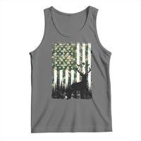 Deer Hunting Tank Top American Flag Camo Gift - Wonder Print Shop