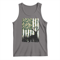 Deer Hunting Tank Top American Flag Camo Gift - Wonder Print Shop
