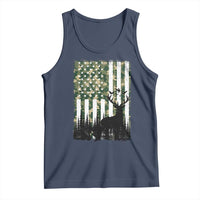 Deer Hunting Tank Top American Flag Camo Gift - Wonder Print Shop