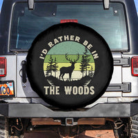 Hunting Season Spare Tire Cover I Would Rather Be In The Woods - Wonder Print Shop