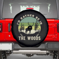 Hunting Season Spare Tire Cover I Would Rather Be In The Woods - Wonder Print Shop