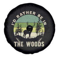 Hunting Season Spare Tire Cover I Would Rather Be In The Woods - Wonder Print Shop