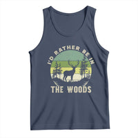 Hunting Season Tank Top I Would Rather Be In The Woods - Wonder Print Shop