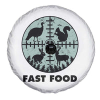 Funny Hunter Joke Spare Tire Cover Hunting Fast Food Animals - Wonder Print Shop