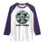 Funny Hunter Joke Raglan Shirt Hunting Fast Food Animals - Wonder Print Shop