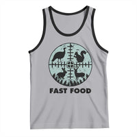 Funny Hunter Joke Tank Top Hunting Fast Food Animals - Wonder Print Shop