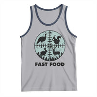 Funny Hunter Joke Tank Top Hunting Fast Food Animals - Wonder Print Shop