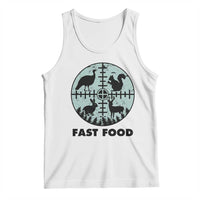 Funny Hunter Joke Tank Top Hunting Fast Food Animals - Wonder Print Shop