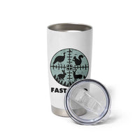 Funny Hunter Joke Tumbler Cup Hunting Fast Food Animals