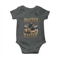Hunting Lovers Dad Gift Baby Onesie Master Baiter - Wonder Print Shop
