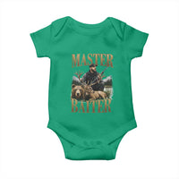 Hunting Lovers Dad Gift Baby Onesie Master Baiter - Wonder Print Shop