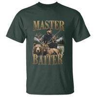 Hunting Lovers Dad Gift T Shirt Master Baiter - Wonder Print Shop
