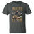 Hunting Lovers Dad Gift T Shirt Master Baiter - Wonder Print Shop