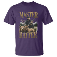 Hunting Lovers Dad Gift T Shirt Master Baiter - Wonder Print Shop
