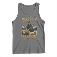 Hunting Lovers Dad Gift Tank Top Master Baiter - Wonder Print Shop