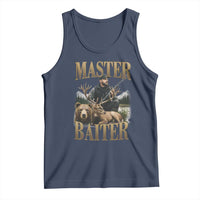 Hunting Lovers Dad Gift Tank Top Master Baiter - Wonder Print Shop