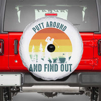 Putt Around And Find Out Spare Tire Cover Funny Golf Player Gift - Wonder Print Shop