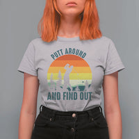 Putt Around And Find Out T Shirt For Women Funny Golf Player Gift - Wonder Print Shop
